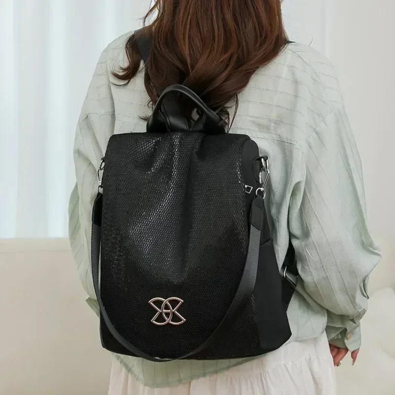 sac à dos décontracté en nylon de grande capacité, polyvalent, multifonctionnel, haut de gamme, antivol, doux, nouvelle collection 2026