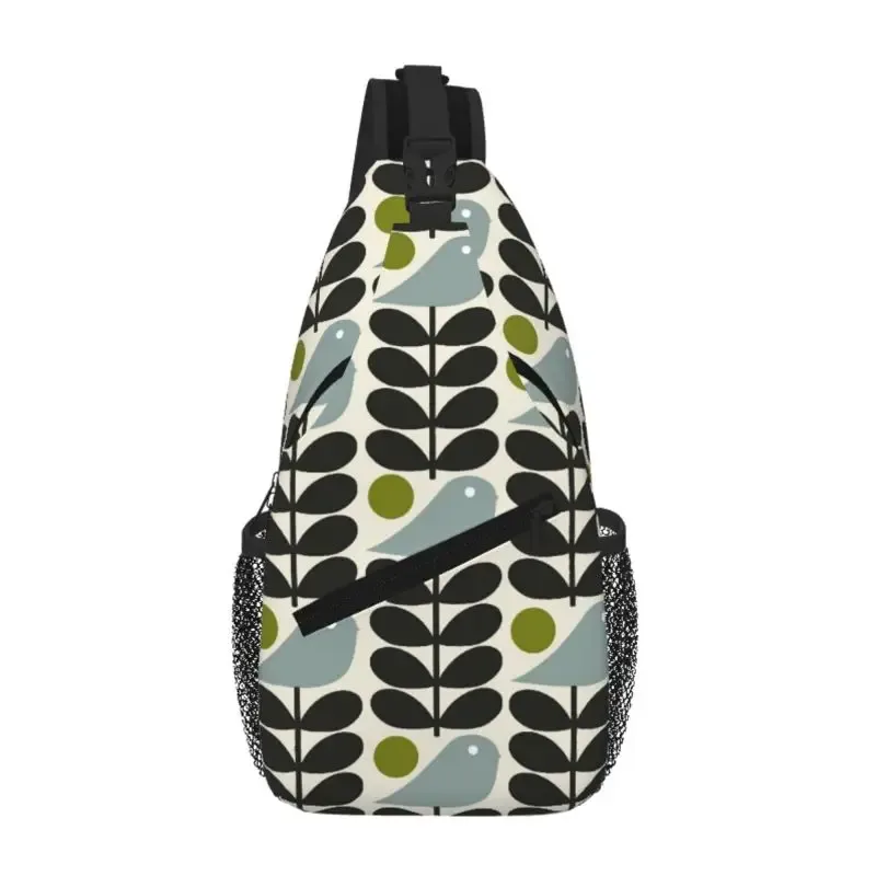sacs à bandoulière orla kiely multi stem flowers pour voyage, randonnée, hommes et femmes, sac à dos portable, sac de poitrine, sac à bandoulière quotidien.