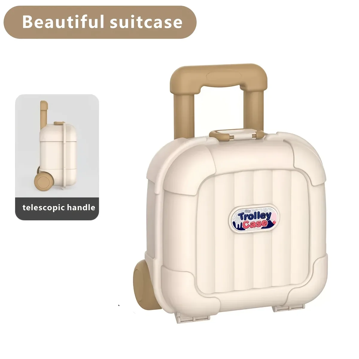 valise compacte peu encombrante avec roulettes universelles, portable pour les amis, les proches, les courts voyages, les activités de plein air, le rangement et le transport.