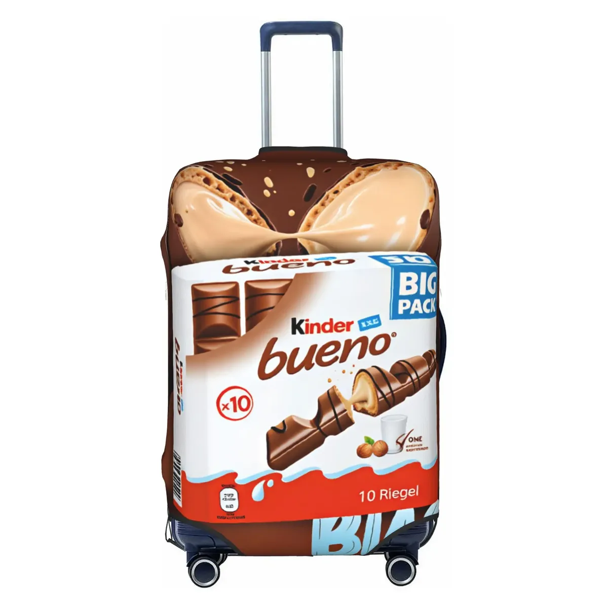 k-kinders chocolate b-buenos housse de protection pour bagages, housses de valise de voyage mignonnes pour 18-32 pouces