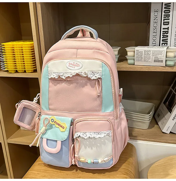 sac à dos ulzzang ita pour filles, nouveau style japonais, léger, grande capacité, sac d'école mignon de haute qualité, sac de voyage