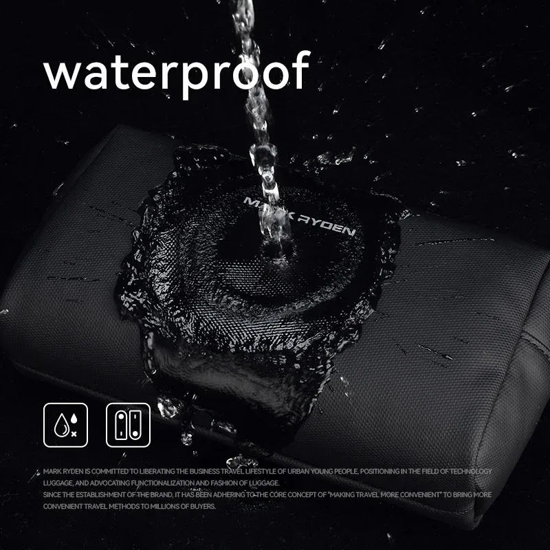 sac de rangement portable pour produits numériques mark ryden, organiseur de câbles usb, boîte de charge pour casque, trousse de toilette de voyage