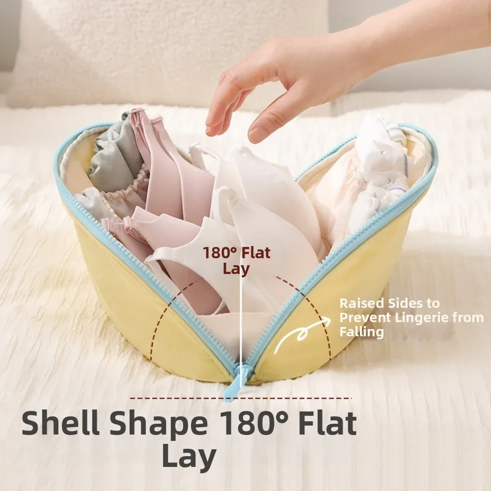 sac de rangement multifonction pour sous-vêtements, ensemble trois-en-un, fonction de compression, sac de rangement pour vêtements, léger et portable