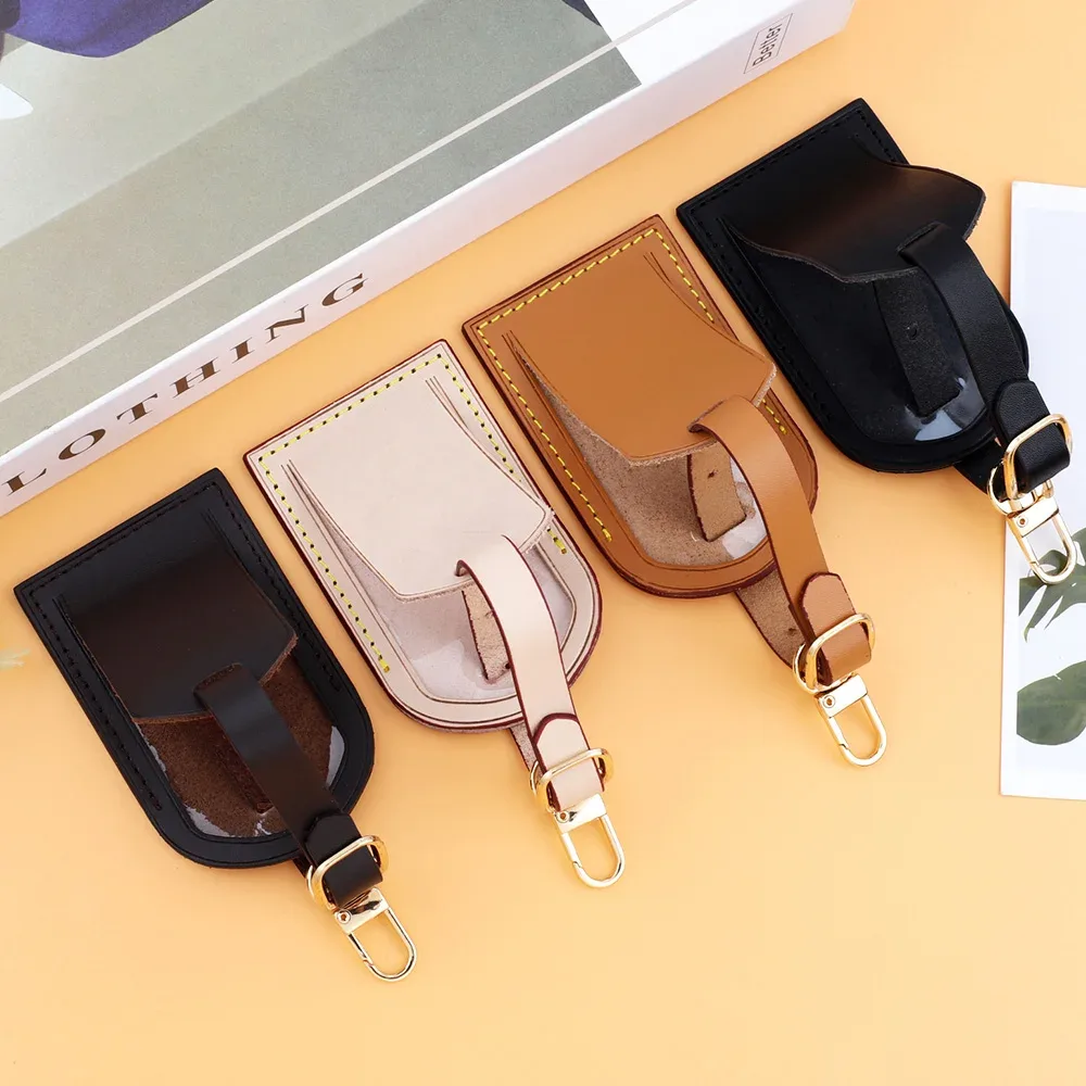 étiquette de bagage vintage en cuir véritable, étiquette de valise, étiquette d'embarquement de bagages, porte-adresse d'identification personnalisé, étiquette de voyage
