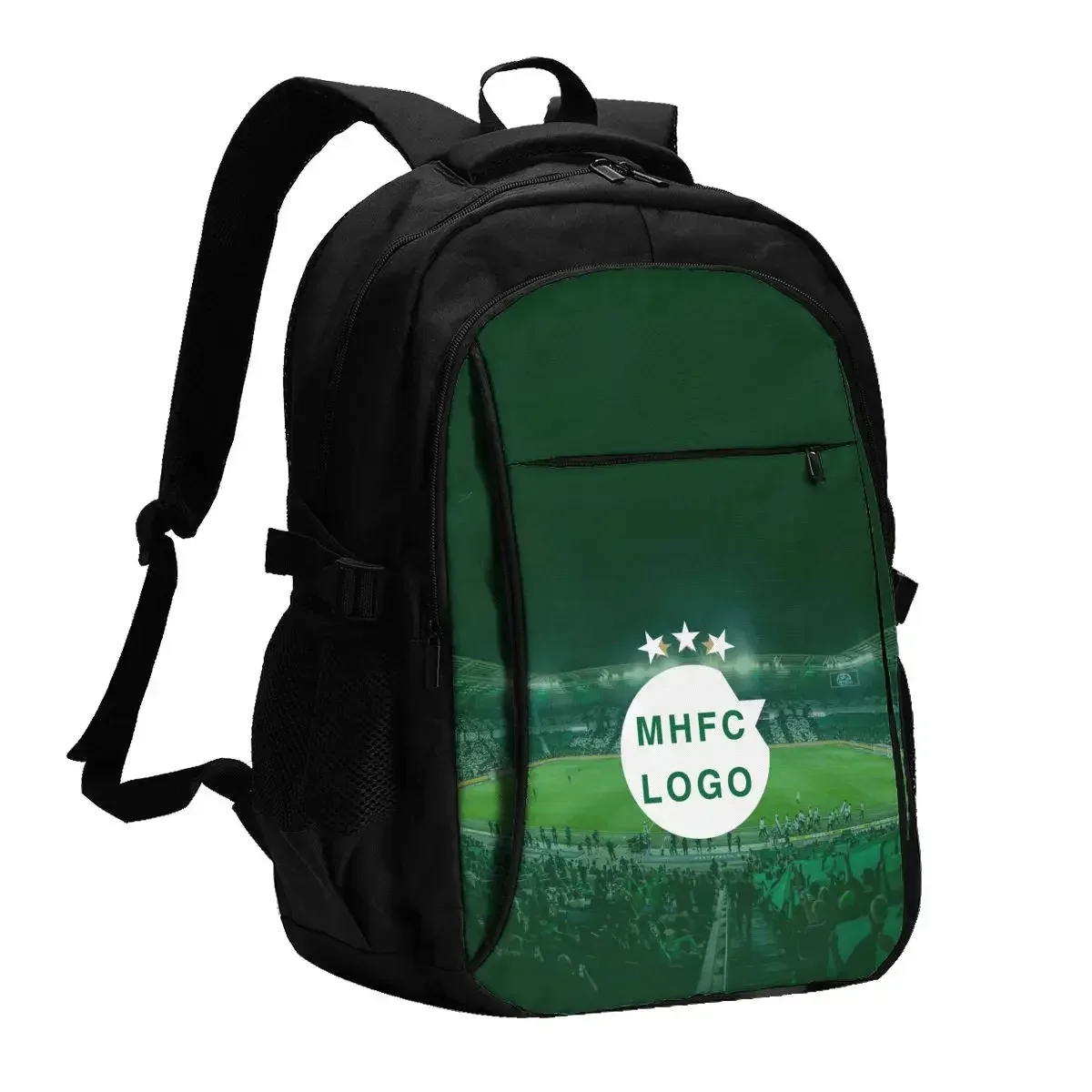 israël f.c mhfc grand sac à dos de voyage durable pour ordinateur portable sac résistant à l'eau avec port de chargement usb sac à dos d'affaires pour femmes et hommes