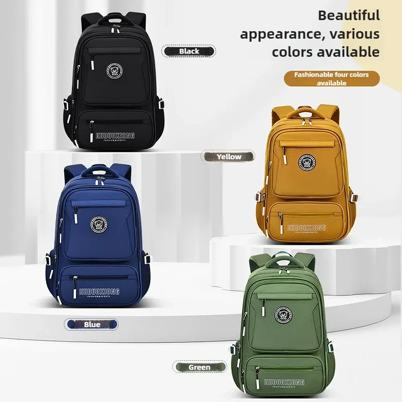sac à dos de collège primaire, sacs d'école pour adolescents, sac à livres pour lycéens, sac à dos de voyage de sport de grande capacité pour hommes