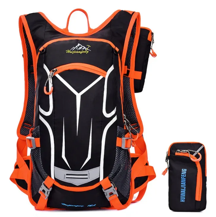 sac à dos de randonnée pour vélo, sac à dos de cyclisme 18l, respirant, léger, adapté à la randonnée, au ski