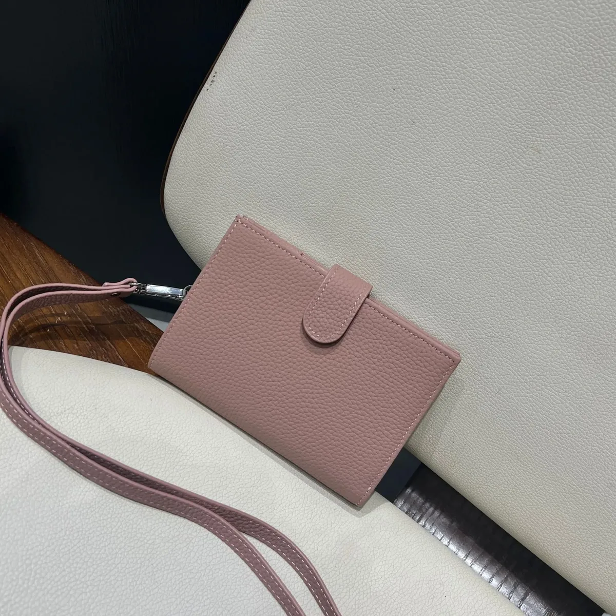 porte-passeport en cuir véritable ultra-fin avec nom personnalisé, porte-cartes multifonctionnel, porte-billets, sac de rangement