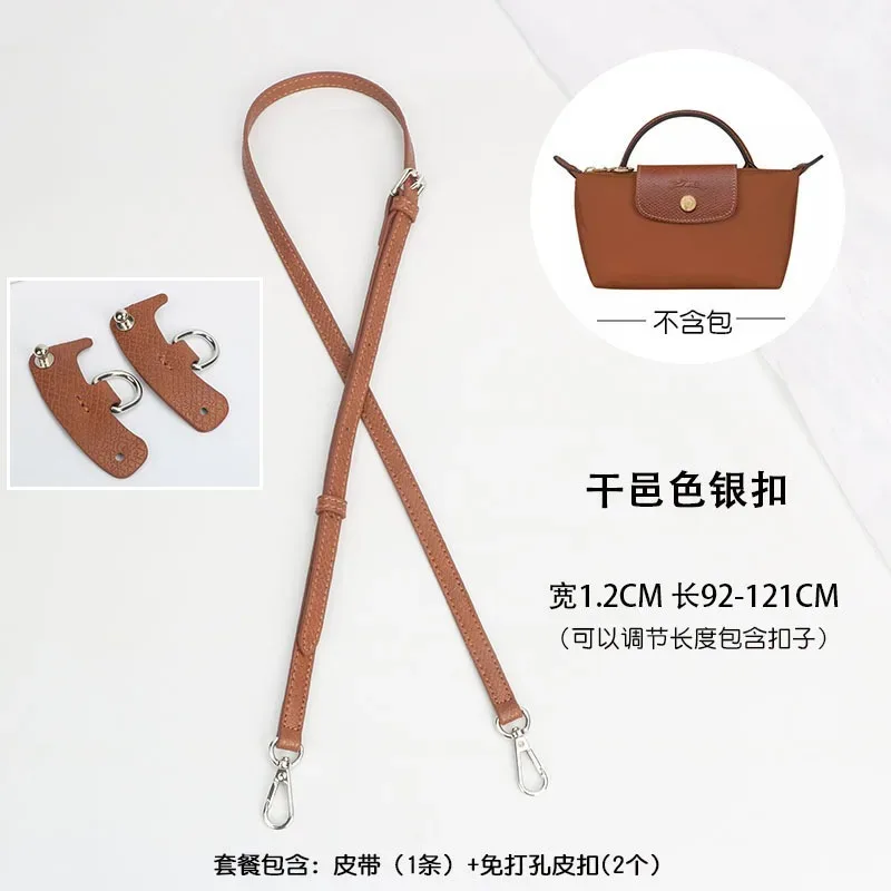 sangle de sac à bandoulière pour longchamp mini sans poinçonnage, accessoires de sac de modification, sangle d'épaule