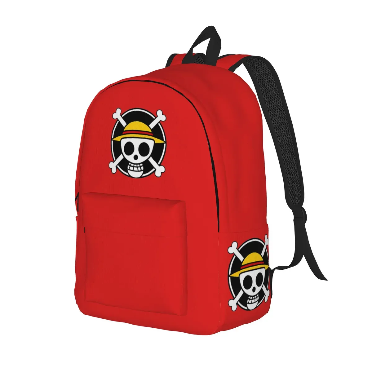 Sac à dos décontracté Luffy One Piece pour le sport, le lycée, les affaires, sac à dos de jour pour hommes et femmes, sac à bandoulière pour ordinateur portable