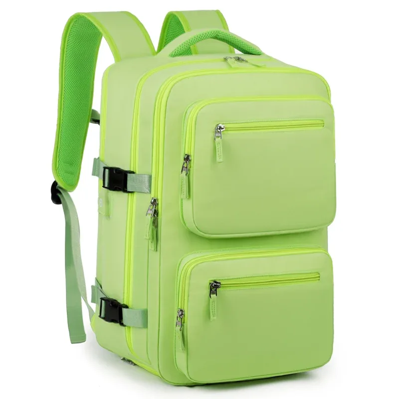 grand sac à dos de voyage pour femmes et hommes, sac de cabine multifonctionnel pour avion, étanche, avec chargeur usb, antivol