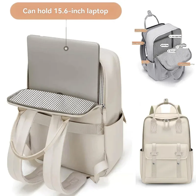 sac à dos tendance de marque polo, design féminin de niche, sac à dos à la mode, sacoche pour ordinateur pour étudiants universitaires, sac pour collégiens