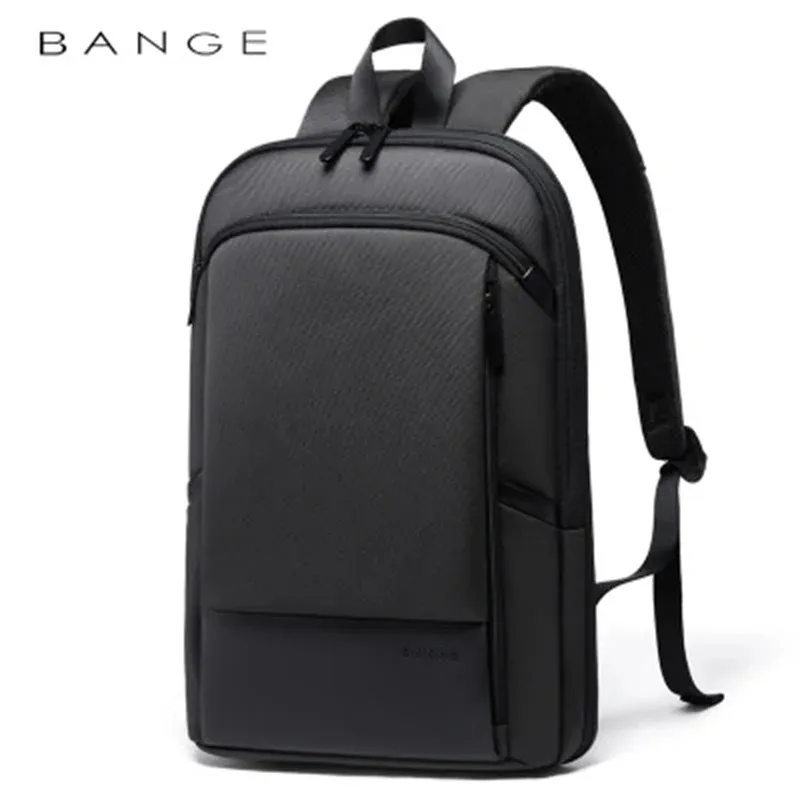 BANGE ordinateur portable étanche 15.6 "17.3 sac à dos mode mâle classique mode voyage Moto & motard léger évolutif sacs à bandoulière