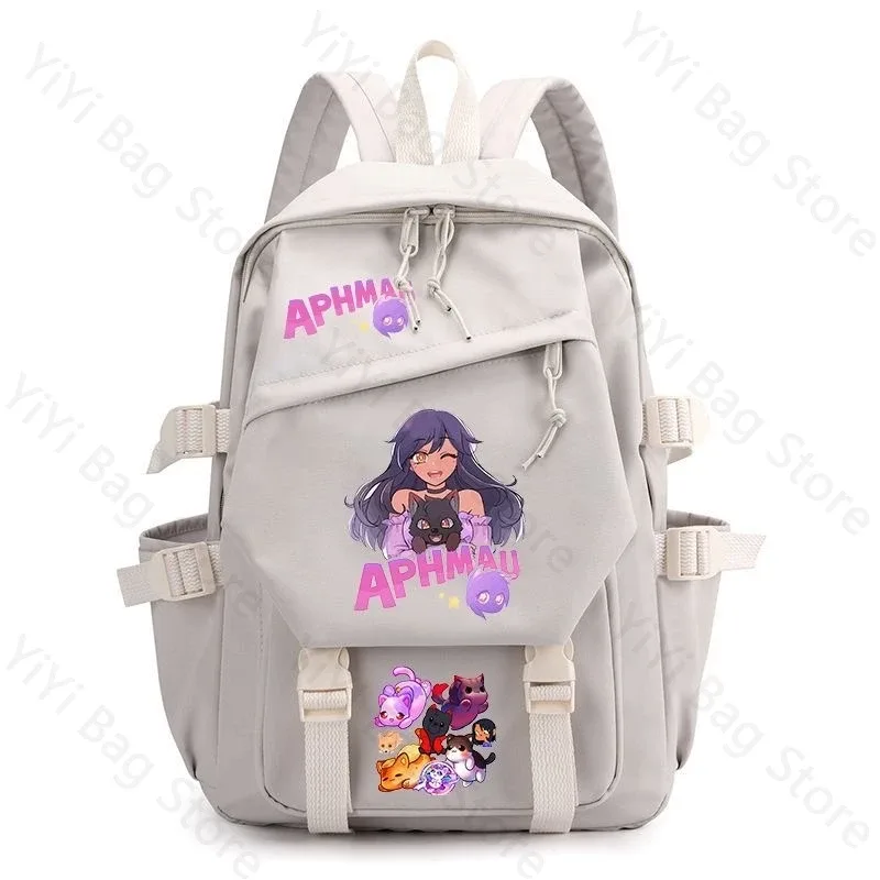 sac à dos aphmau, sac à dos d'école de grande capacité pour étudiants, sac à dos de voyage léger et durable en nylon pour garçons et filles