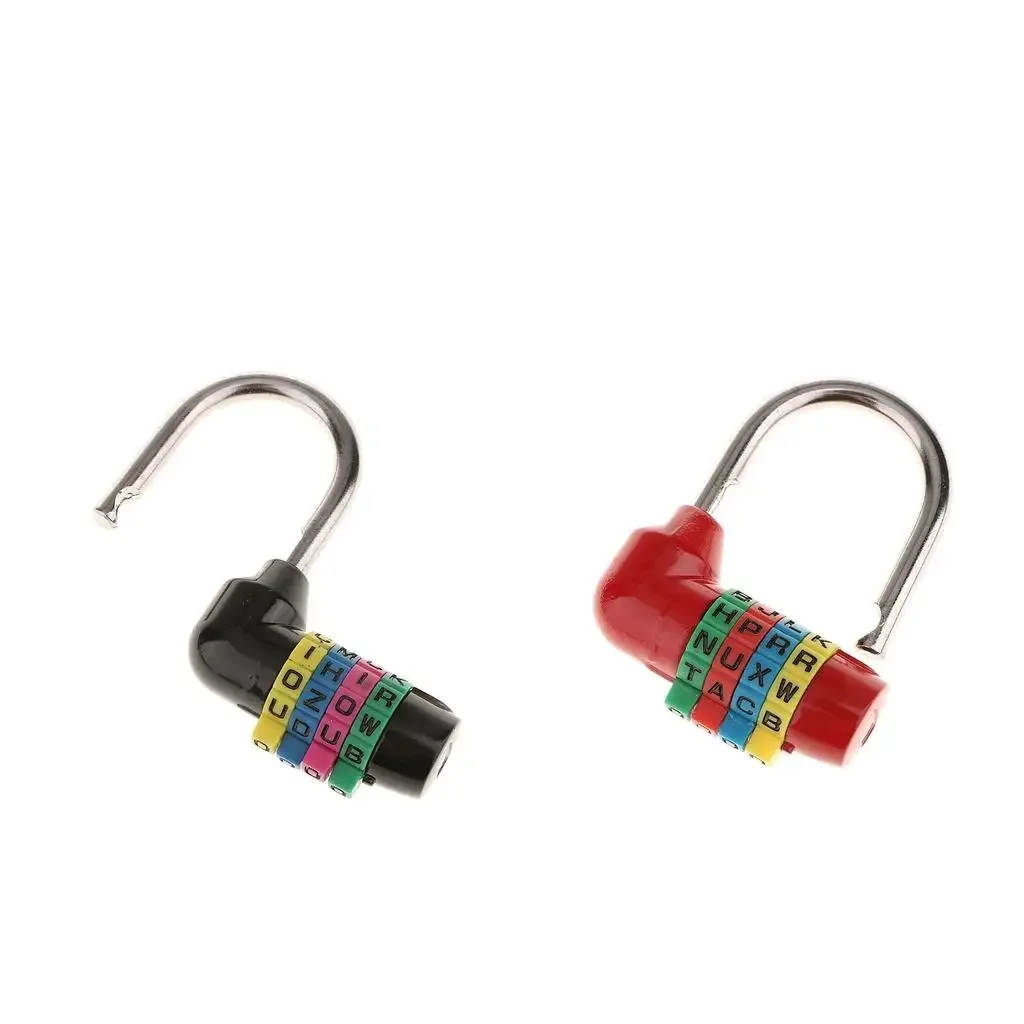cadenas à combinaison à 4 chiffres en alliage de zinc, durable, pour valise, casier de gym, mallette de sécurité