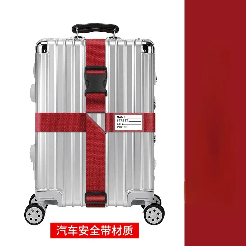 tsa-sangle de bagage de voyage réglable avec verrouillage par mot de passe, ceinture d'emballage, verrouillage sécurisé des bagages, antivol