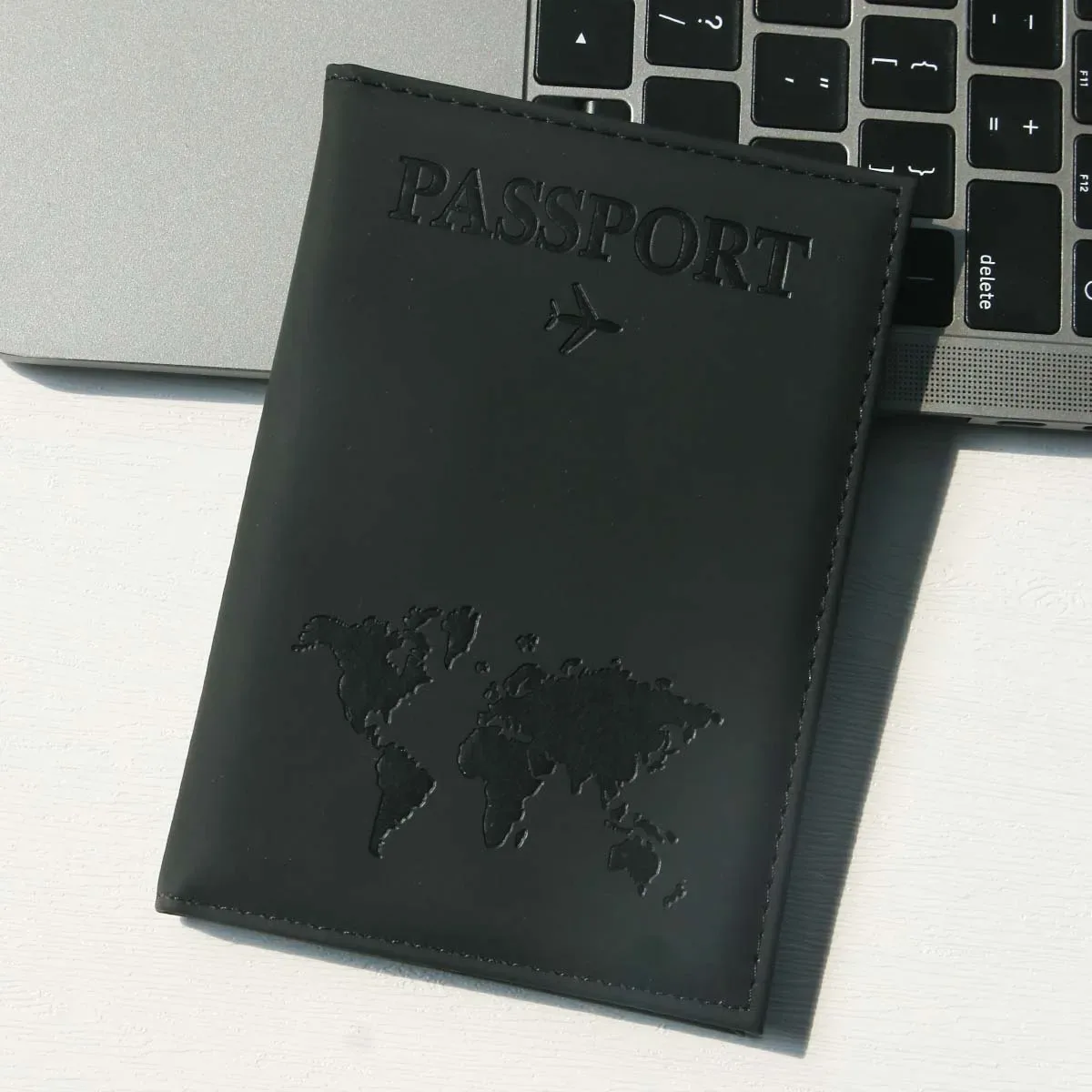 porte-passeport carte pu couverture de passeport voyage essentiel croisière doit avoir des porte-passeport mince et portable pour les voyages