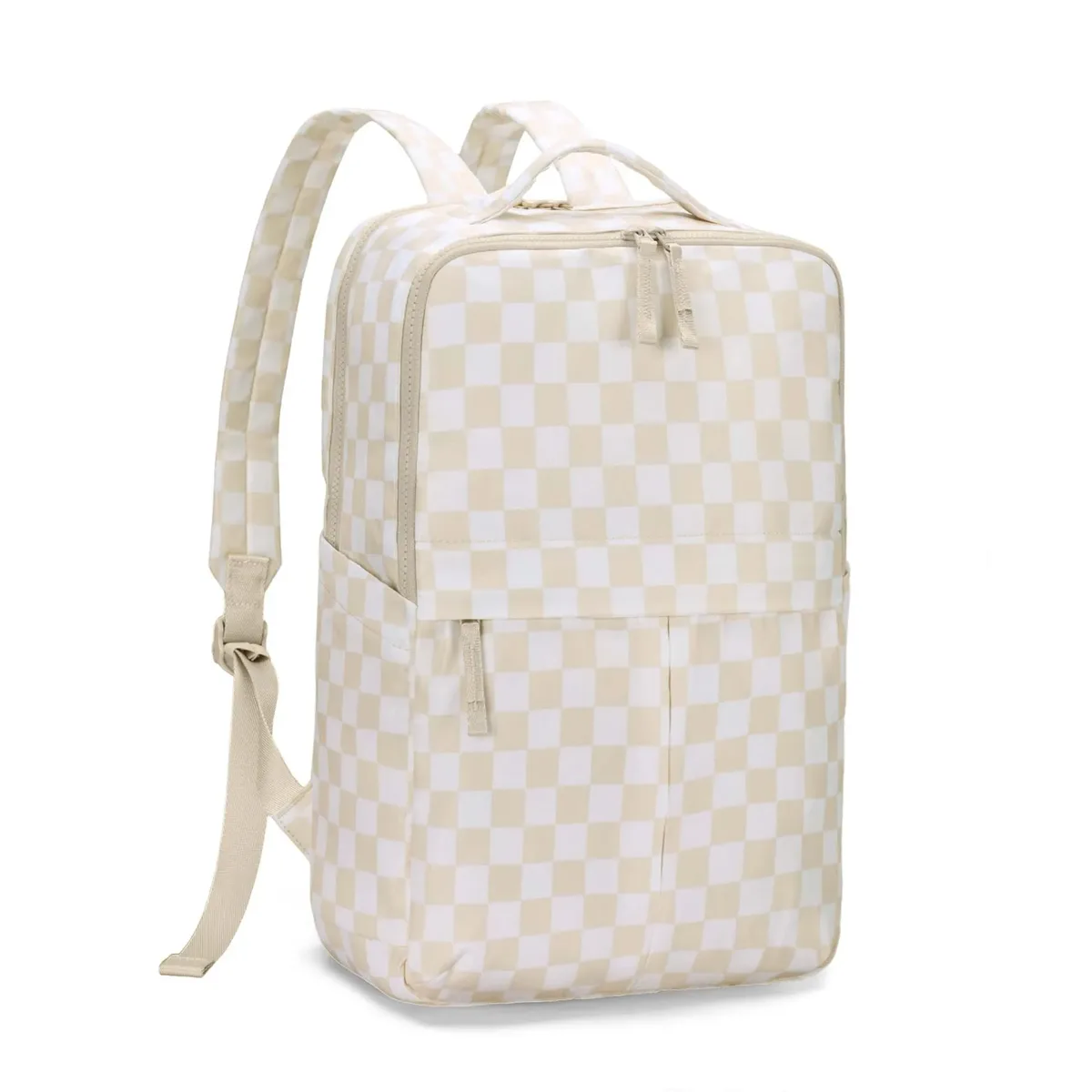 nouveaux sacs à bandoulière à carreaux pour l'école, unisexe, sac à dos tendance, sac de sport en nylon, grande capacité, sac d'entraînement durable