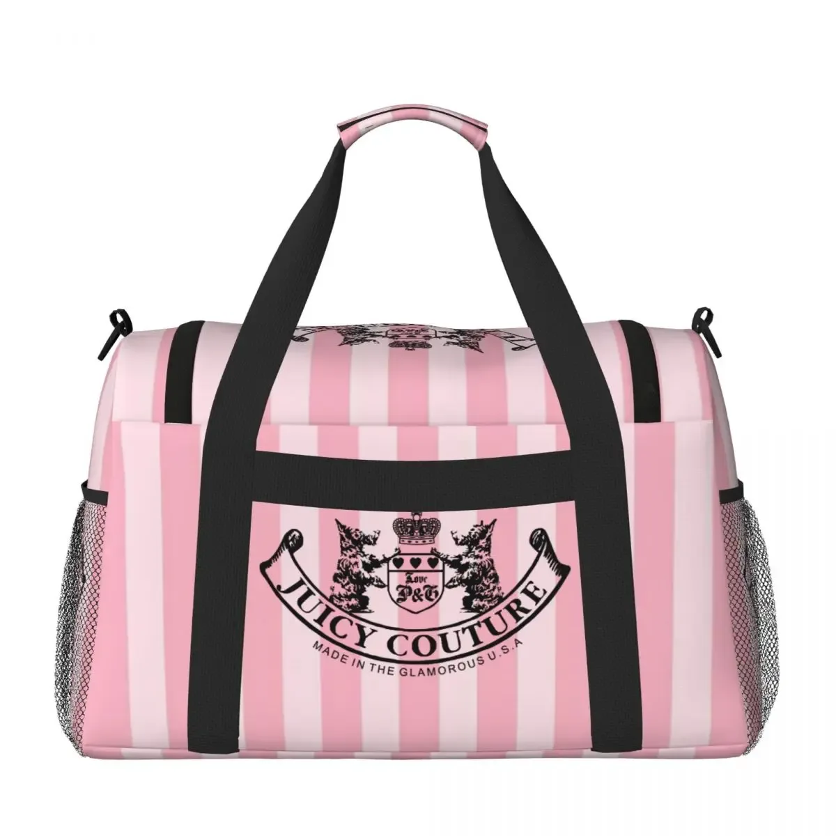J-Juicy-C-Couture Sac de voyage unisexe, sac à bandoulière, sac de cabine, sac fourre-tout grande capacité, sac de week-end, sac de sport