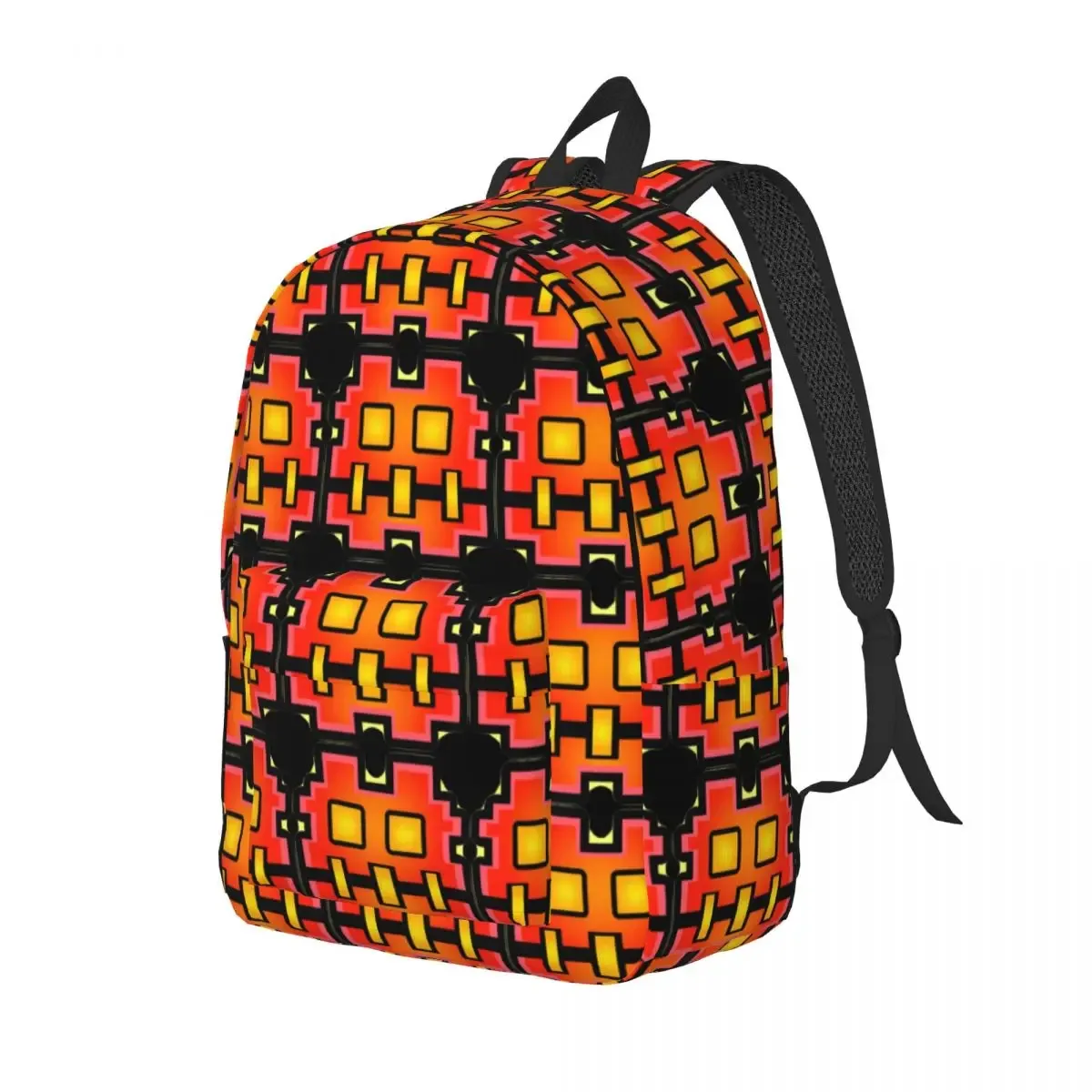 géométrie cube gaming dash modèle sac à dos pour hommes femmes adolescent lycée travail sac à dos ordinateur portable sac à bandoulière sport