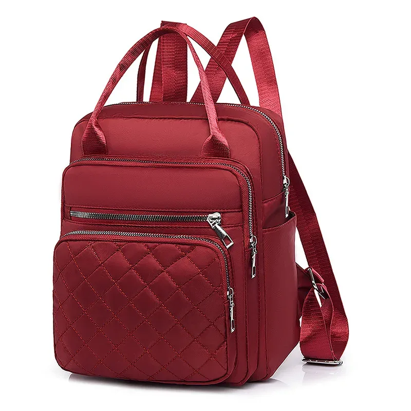 nouveau oxford sac à dos tissu version coréenne sac à main voyage en plein air sac à dos décontracté tissu imperméable couleur unie cartables