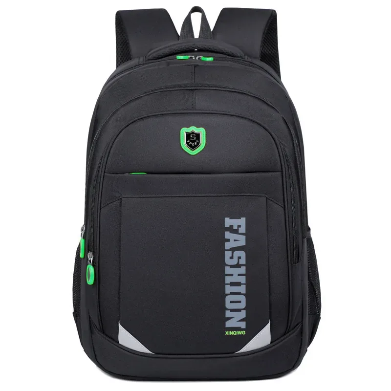 nouveau sac à dos décontracté de grande capacité pour hommes simple multifonctionnel voyage d'affaires pochette d'ordinateur pour l'université