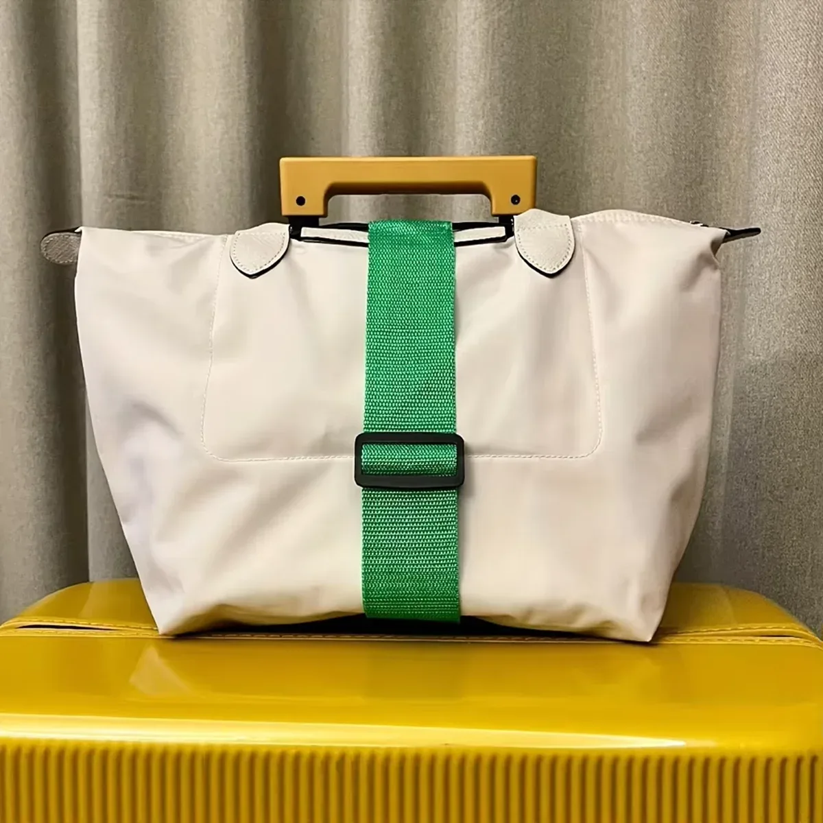 sangle de bagage réglable, sangle de connexion multicolore pour valise avec boucles élastiques pour sécuriser des sacs supplémentaires en voyage