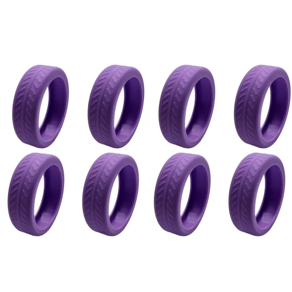 4/8 pièces de protections en silicone pour roues de bagages, réduisent l'usure et le bruit des roues, protège-roues pour valises