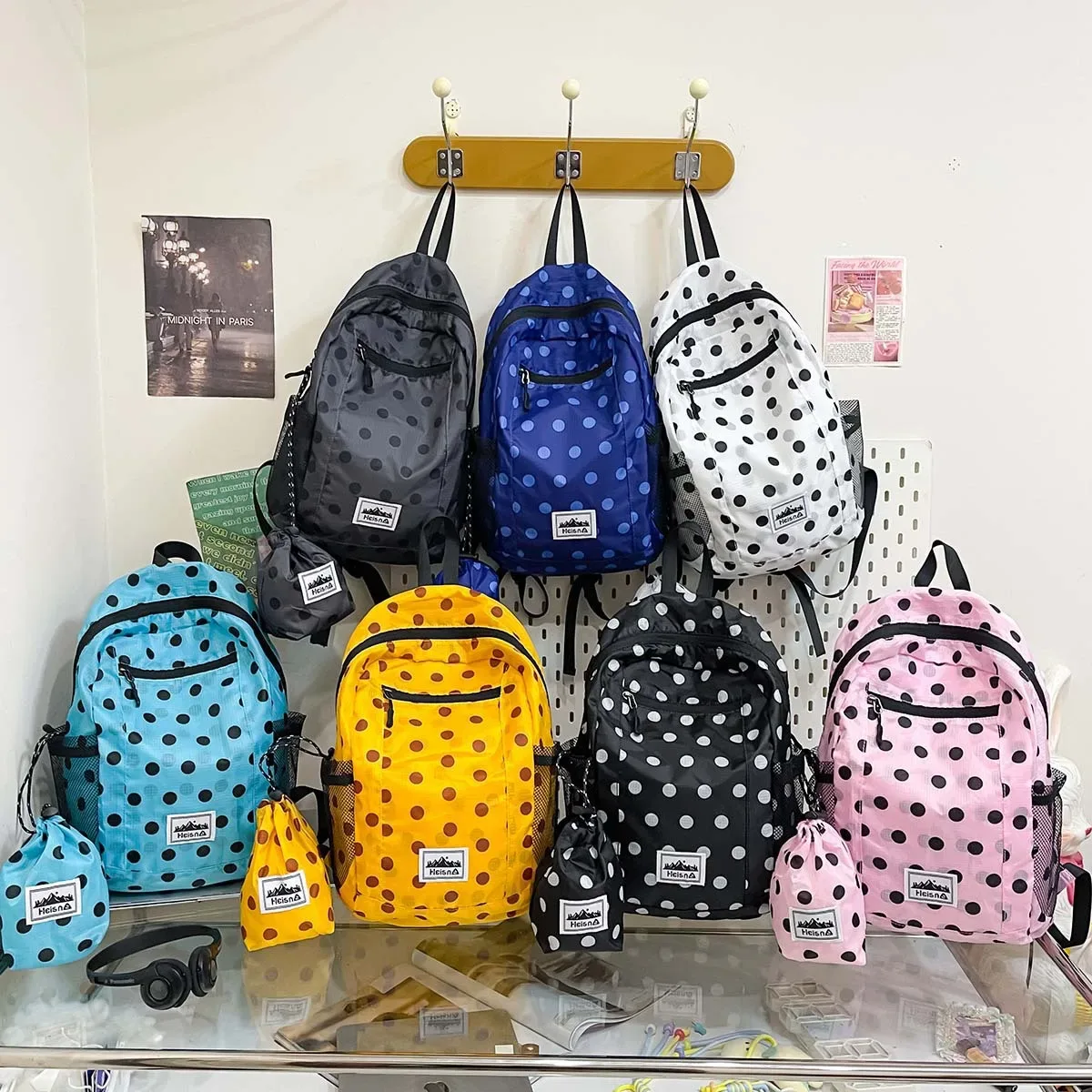 sac à dos de voyage décontracté unisexe à carreaux en nylon, capacité 20-35l, système anti-fatigue, compartiment pour ordinateur portable 15 pouces