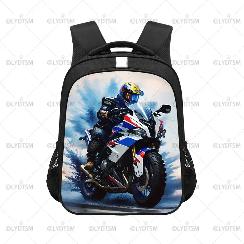 sac à dos de moto cool pour hommes et femmes, sac à dos, sac à dos pour voyage, moto, vélo, adolescent, sacs d'école, cartable