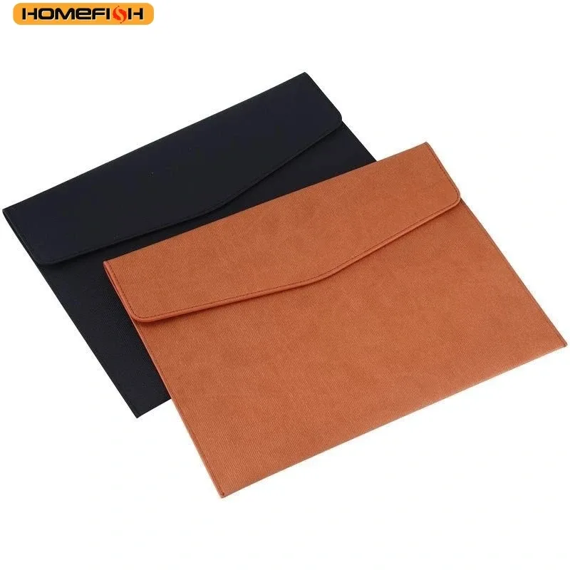 Sac de rangement pour documents A4 imperméable HOMEFISH, pochette à fermeture magnétique grande capacité pour usage professionnel au bureau