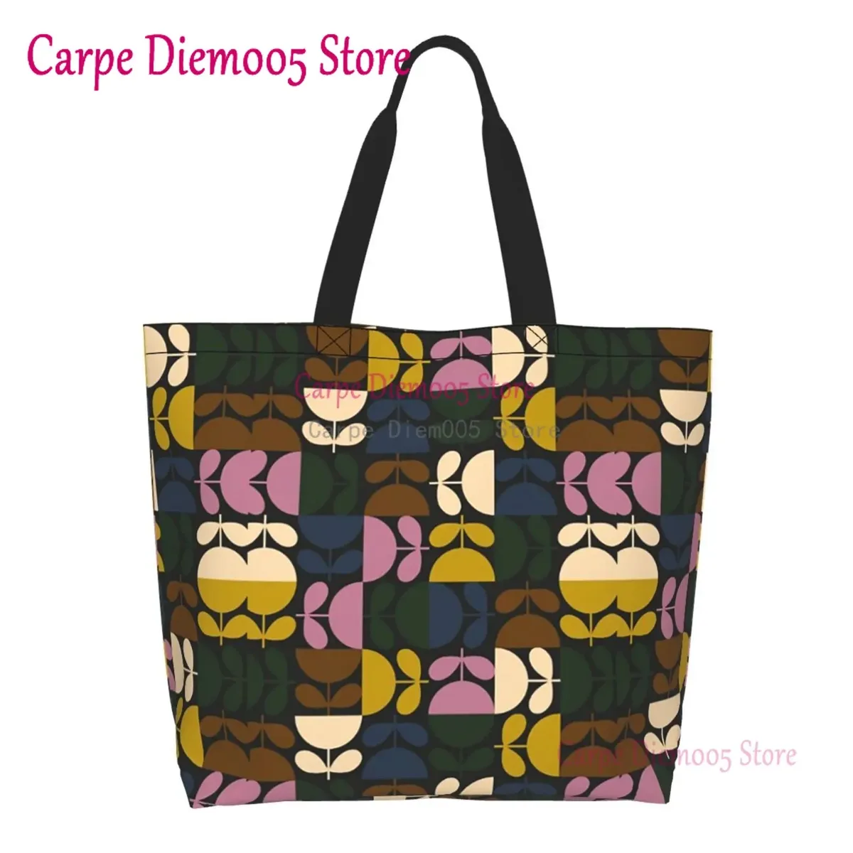 orla kiely sac fourre-tout grande capacité pour femme, sac d'épicerie pour femme, initié