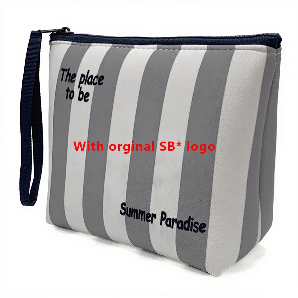 pochette de voyage en néoprène, trousse de toilette, sacs de maquillage en néoprène à la mode pour femmes, sacs à cosmétiques de grande capacité