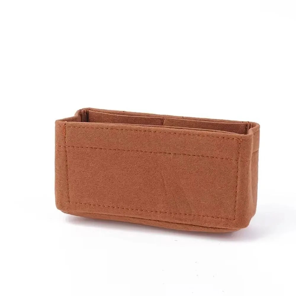 Longchamp-Mini sac de rangement en feutre portable, doublure multi-poches, accessoire de voyage, 4 couleurs, nouveau