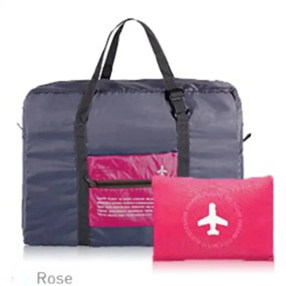 sac de voyage étanche de grande capacité pour femmes, sac à main pliable en nylon unisexe, bagages de voyage, nouvelle mode