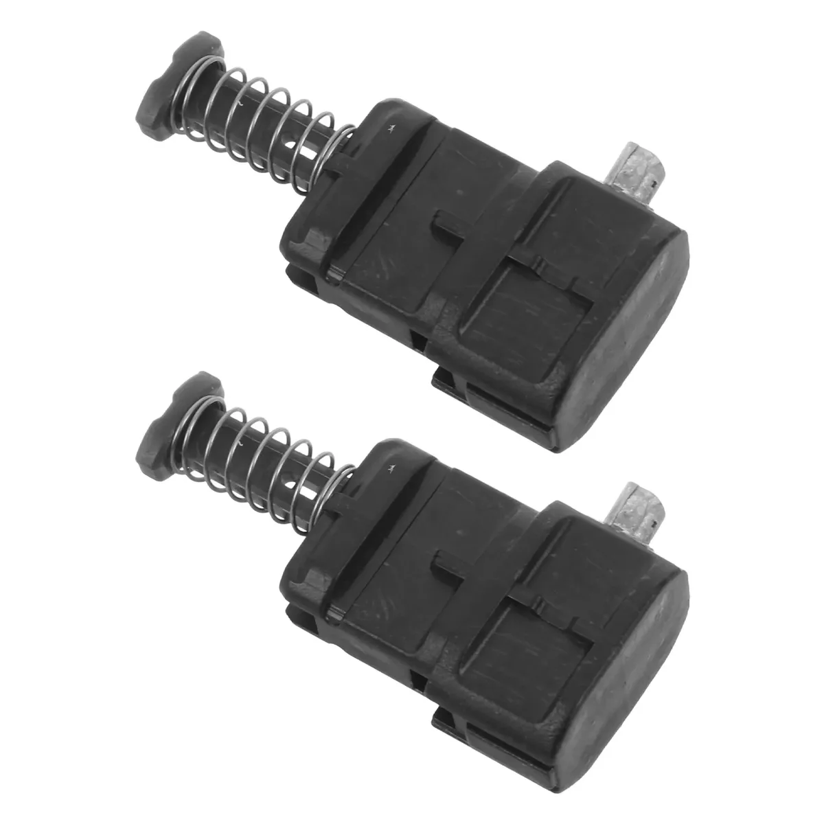 lot de 2 attaches de verrouillage pour poignée de bagage, en plastique et métal, de remplacement pour réparation de valise, avec loquet à ressort et rallonge de poignée