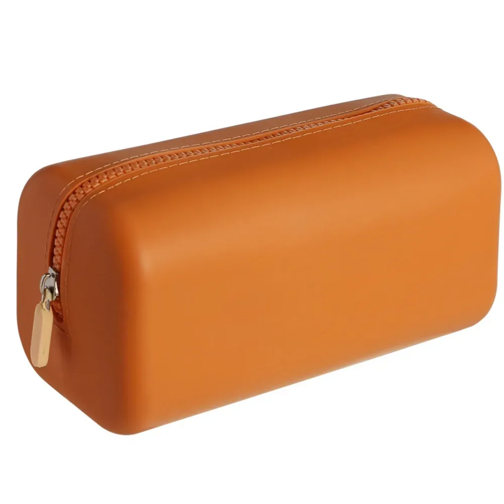 sac de rangement pour cosmétiques en silicone de haute qualité, grande capacité, étanche, pochette de voyage, sac à main