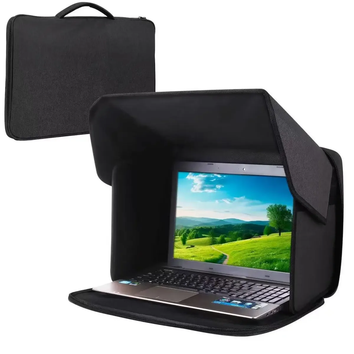 sac pour ordinateur portable pare-soleil, sac à main pliable, portable, anti-chute, facile à transporter, idéal pour la ville (1 pièce)