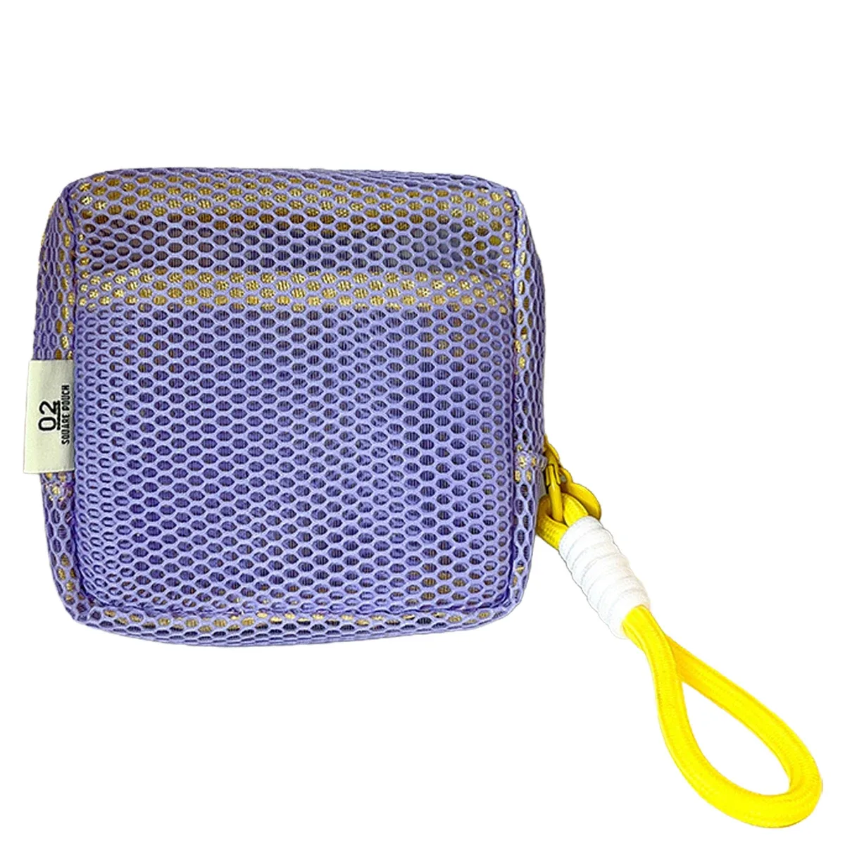 petite pochette de plage en maille transparente, trousse de toilette avec dragonne amovible, organiseur de voyage pour crème solaire, clés, câbles