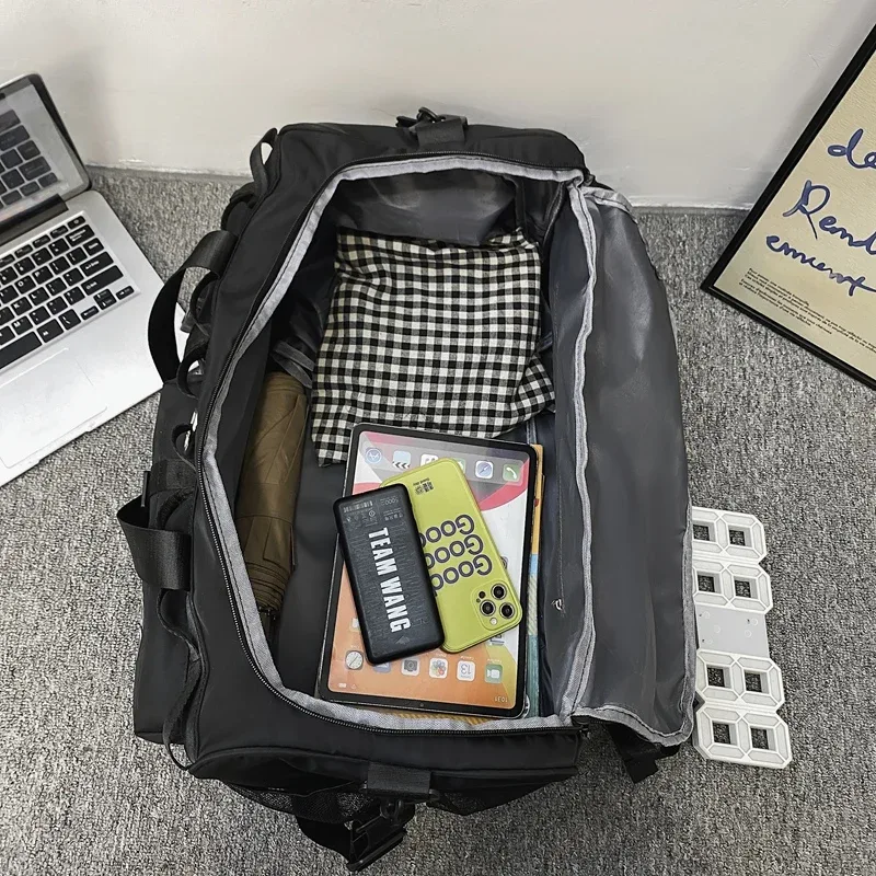 sac de sport et de voyage en nylon grande capacité pour hommes et femmes
