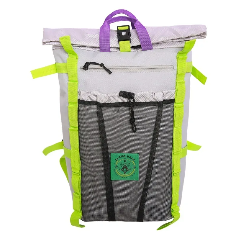 sac à dos de voyage multifonction en plein air, camping, randonnée, grande capacité, étanche, pliable, sac d'école à roulettes
