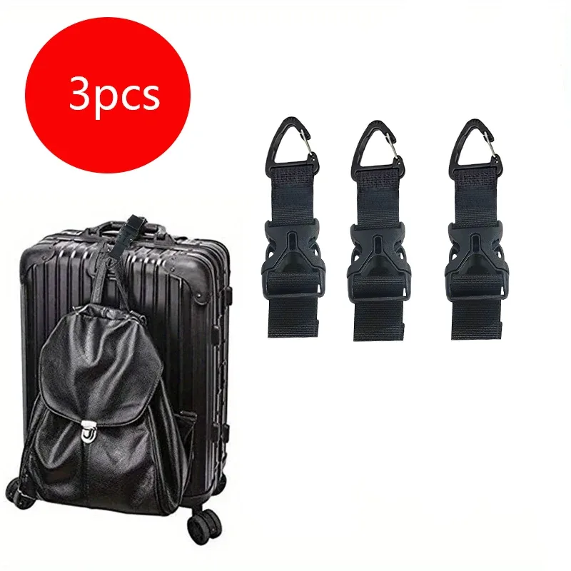 sangle de fixation triangulaire pour bagages de voyage en extérieur avec corde de rangement pour vêtements, sangle de fixation externe pour bagages à boucle papillon, sangle de fixation pour valise, sangle de fixation pour sac de voyage, sangle pour accessoires de bagages, sangle de regroupement