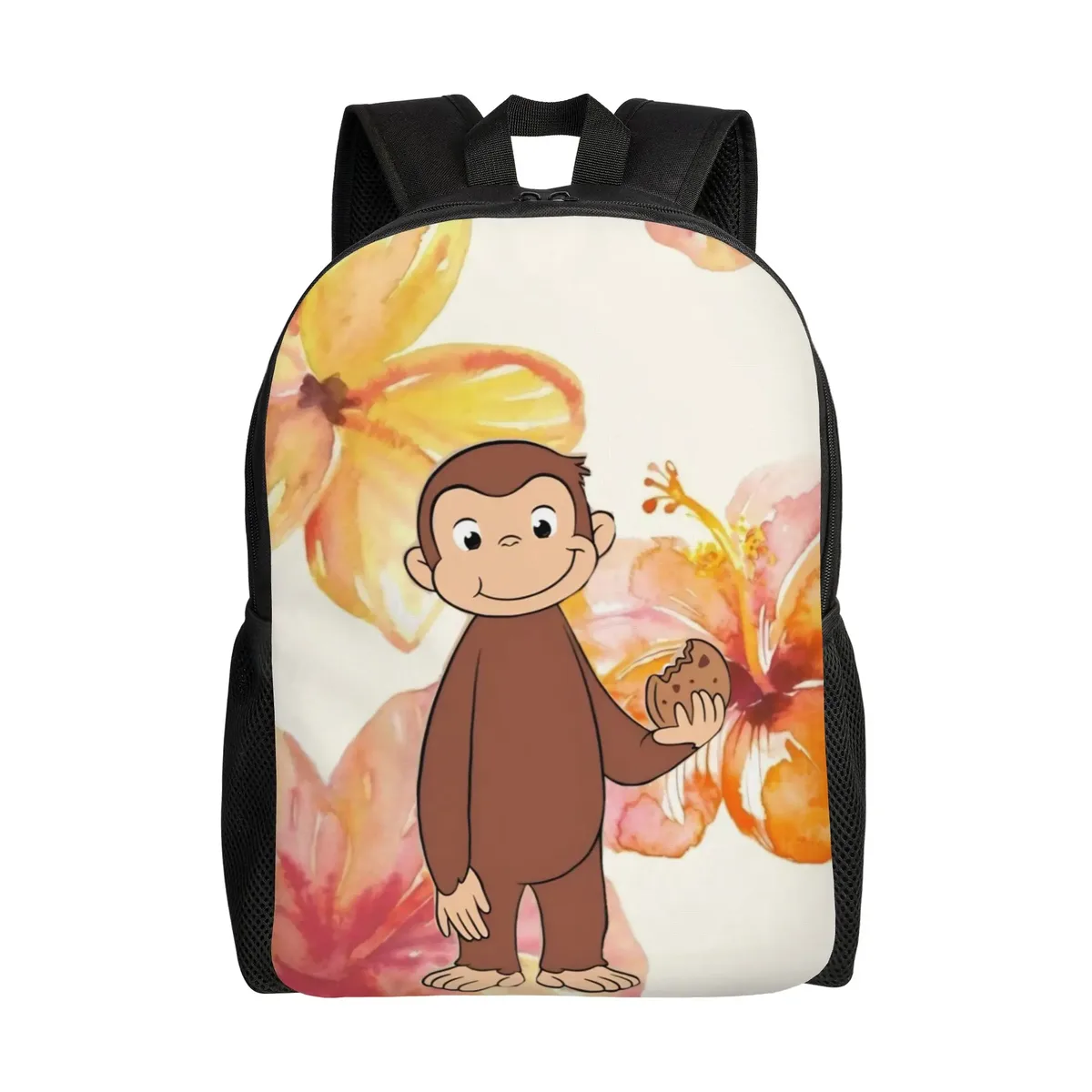 sac à dos curious george african monkey pour enfants, garçons et filles, sacs à dos légers pour tout-petits, maternelle