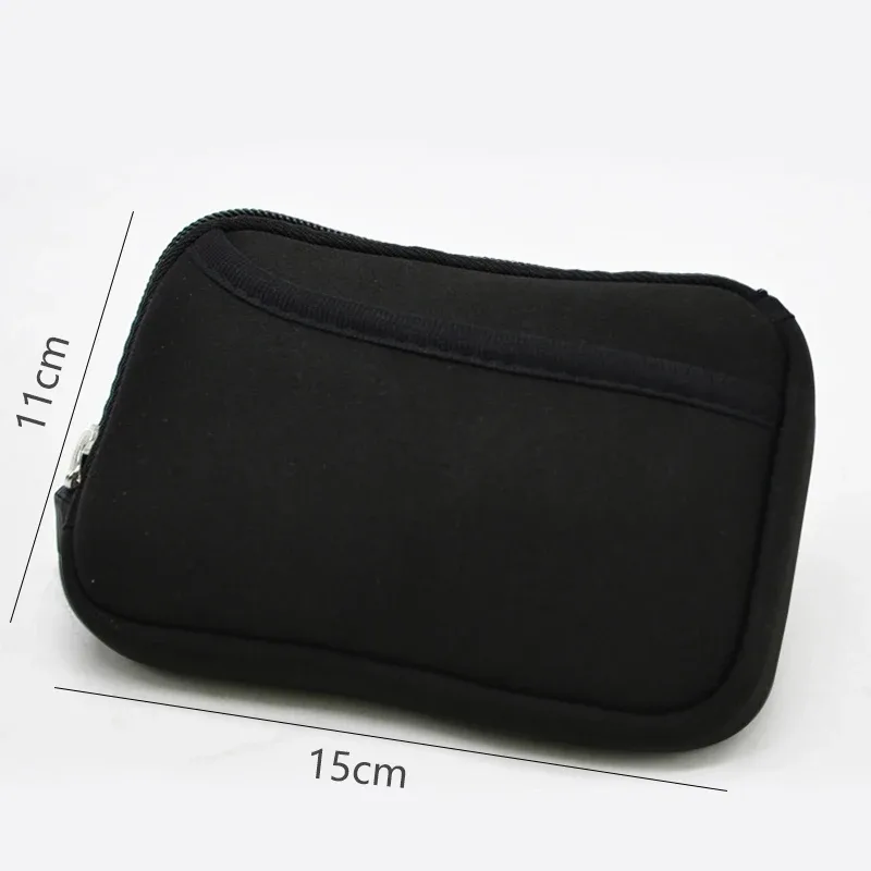 petit sac de rangement en néoprène pour voyage, accessoires numériques, pochette pour gadgets, support pour écouteurs, sac portable pour câble de données usb