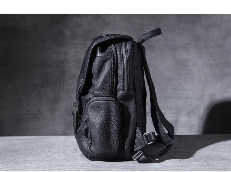 sr inforcasual sac à dos en cuir group naturel pour homme, cartable de luxe, voyage en plein air, haute qualité, noir, designer