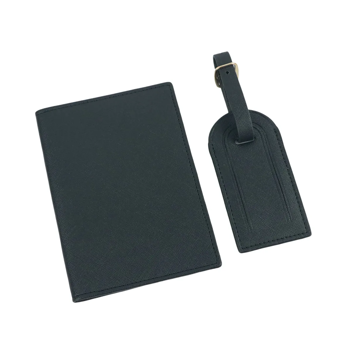 couverture de passeport personnalisée, ensemble d'étiquettes à bagages, porte-passeport, étiquette de valise de voyage, accessoires de voyage légers, embarquement