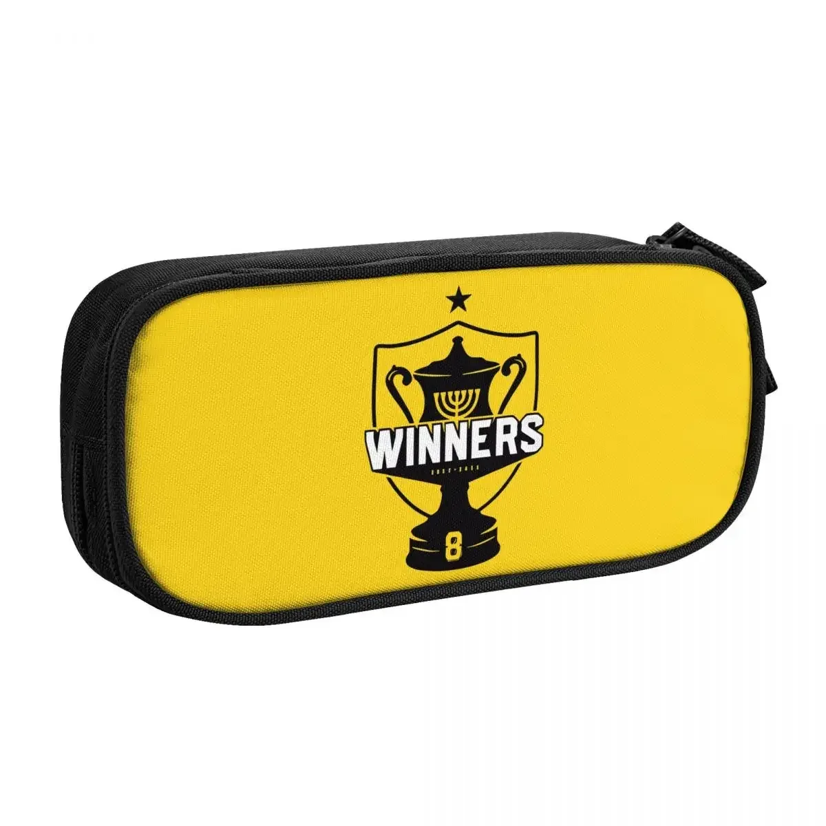 b-beitar fcbj jérusalem grande capacité crayon stylo étui bureau collège école grand sac de rangement pochette support boîte organisateur
