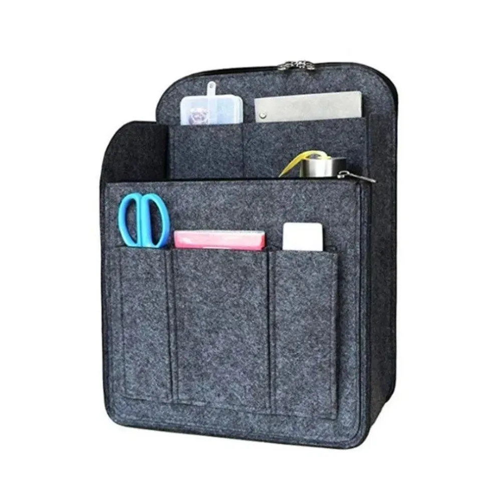 organisateur de sac à dos multi-poches pour longchamp, sac de rangement en feutre, sac intérieur pour sac à dos, sac de doublure