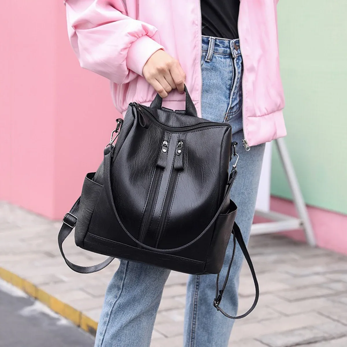 sac à dos décontracté pour femmes, petit sac léger et mignon pour les voyages quotidiens, pour l'université, l'école, les trajets domicile-travail, sac à bandoulière pour l'extérieur