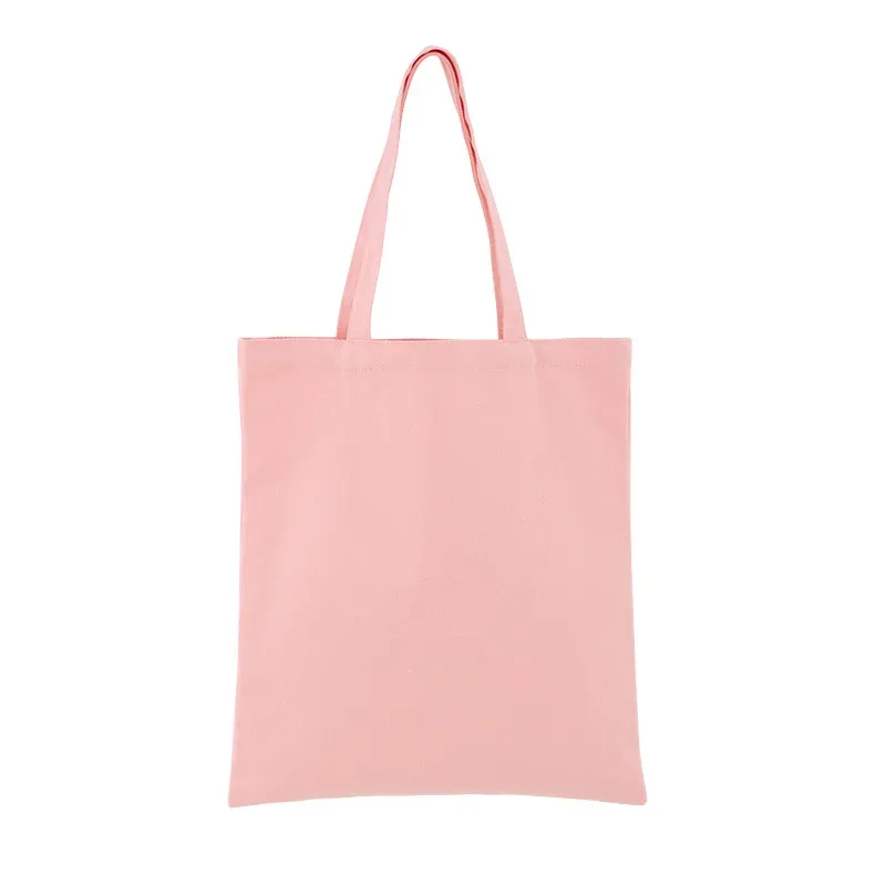 sac fourre-tout en toile vierge personnalisable avec logo, vente en gros, sac de shopping écologique coloré et tendance